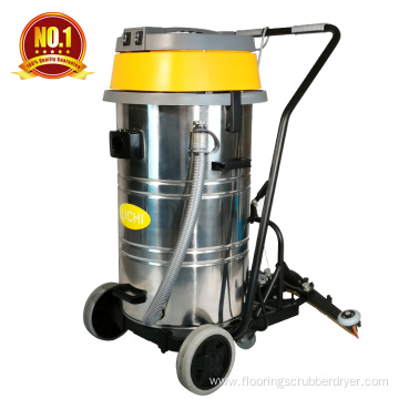 Stainless steel wet and dry vacuum cleaner